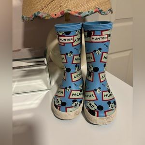 Toddler Mickey Mouse hunter boots